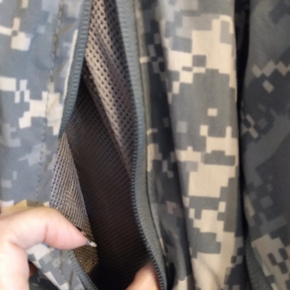 M R camo jacket army gen 3 soft shell army issued full zip Sz XL - Picture 8 of 14